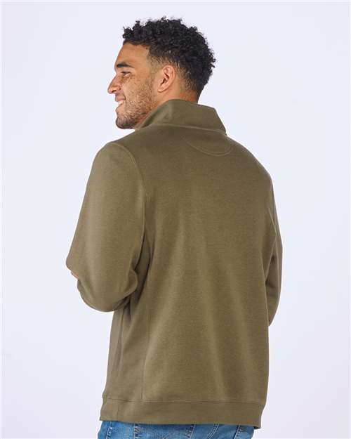 Unisex Fleece Quarter-Zip Pullover