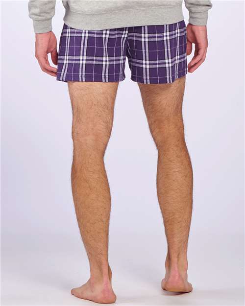 Men's Double Brushed Flannel Boxers