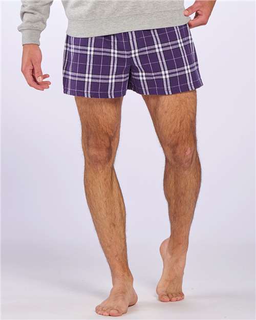 Men's Double Brushed Flannel Boxers