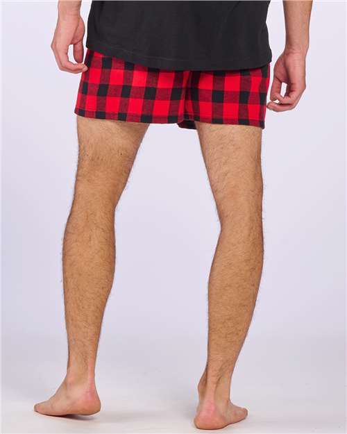Men's Double Brushed Flannel Boxers