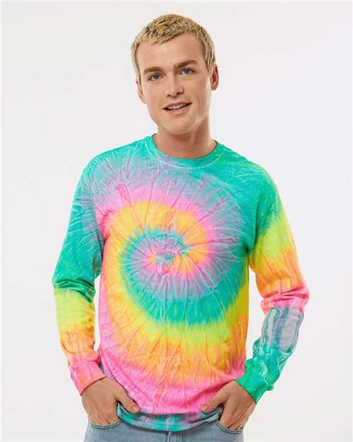 Unisex Tie-Dyed Long Sleeve T-Shirt
