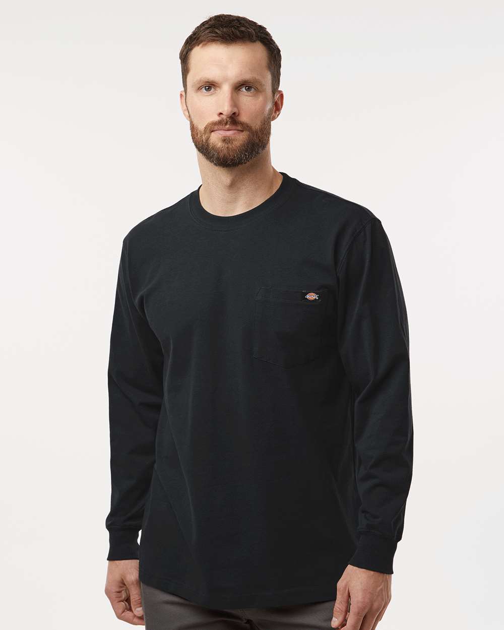 トップス SD Heavyweight StadiumLogo Long Sleeve T Dickies WL50 - Men's Traditional Heavyweight Long Sleeve T-Shirt