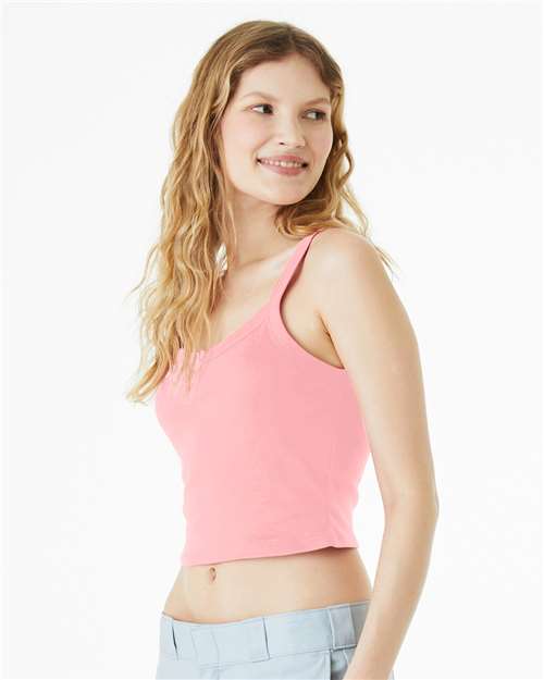 Women's Micro Rib Spaghetti Strap Tank