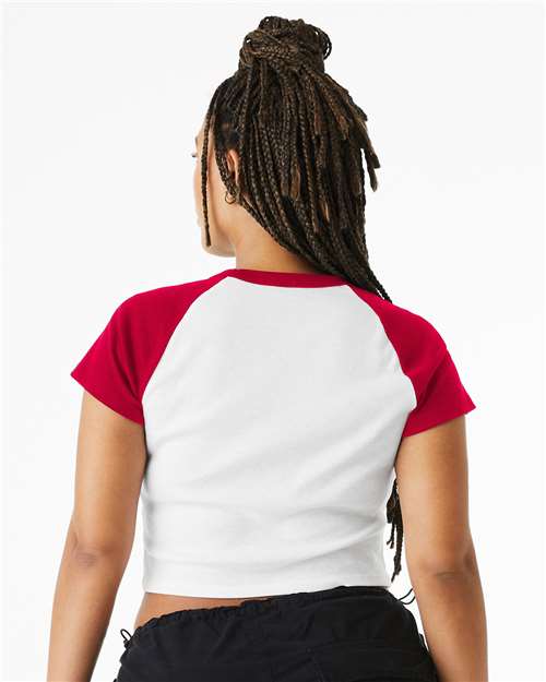 Women's Micro Rib Raglan Baby Tee