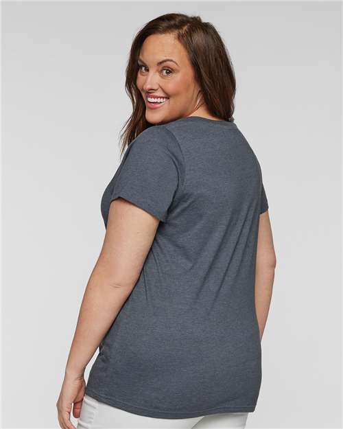 Women's Curvy Collection Fine Jersey Tee