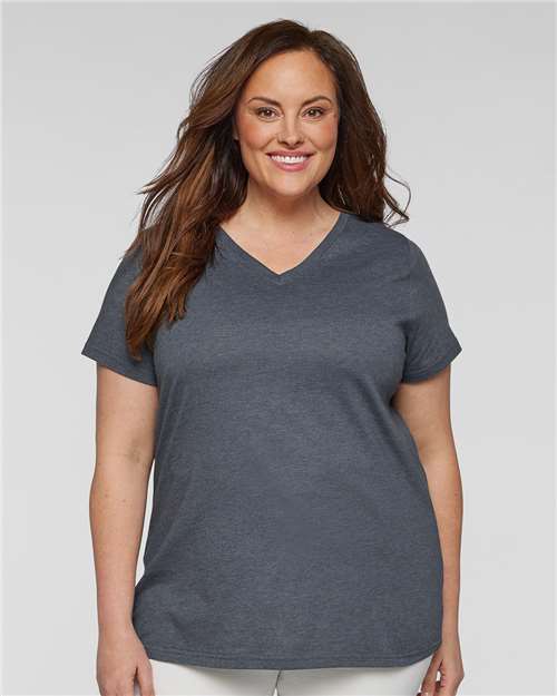 Women's Curvy Collection Fine Jersey Tee