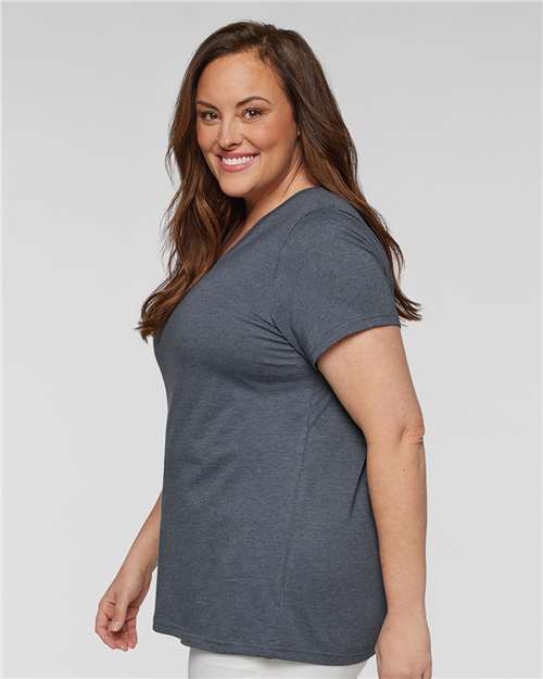 Women's Curvy Collection Fine Jersey Tee