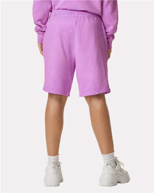 Unisex Garment-Dyed Lightweight Fleece Sweat Shorts
