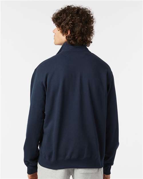 Unisex Powerblend® Quarter-Zip Pullover