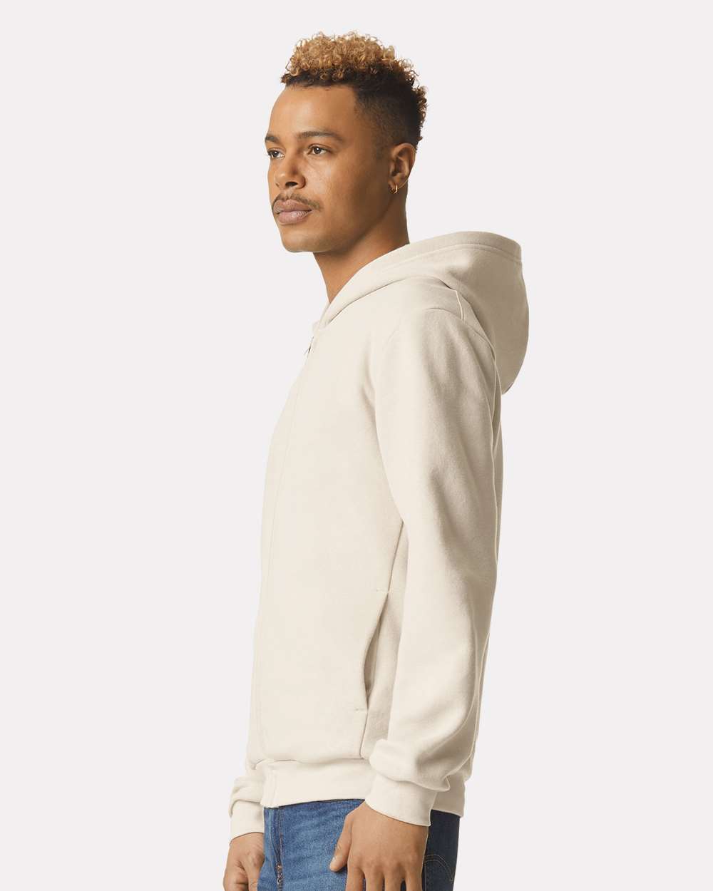 🔥 American Apparel Men Reflex Fleece Full-zip Hoodie Pockets Up To 4XL Rf497 - Picture 18 of 43