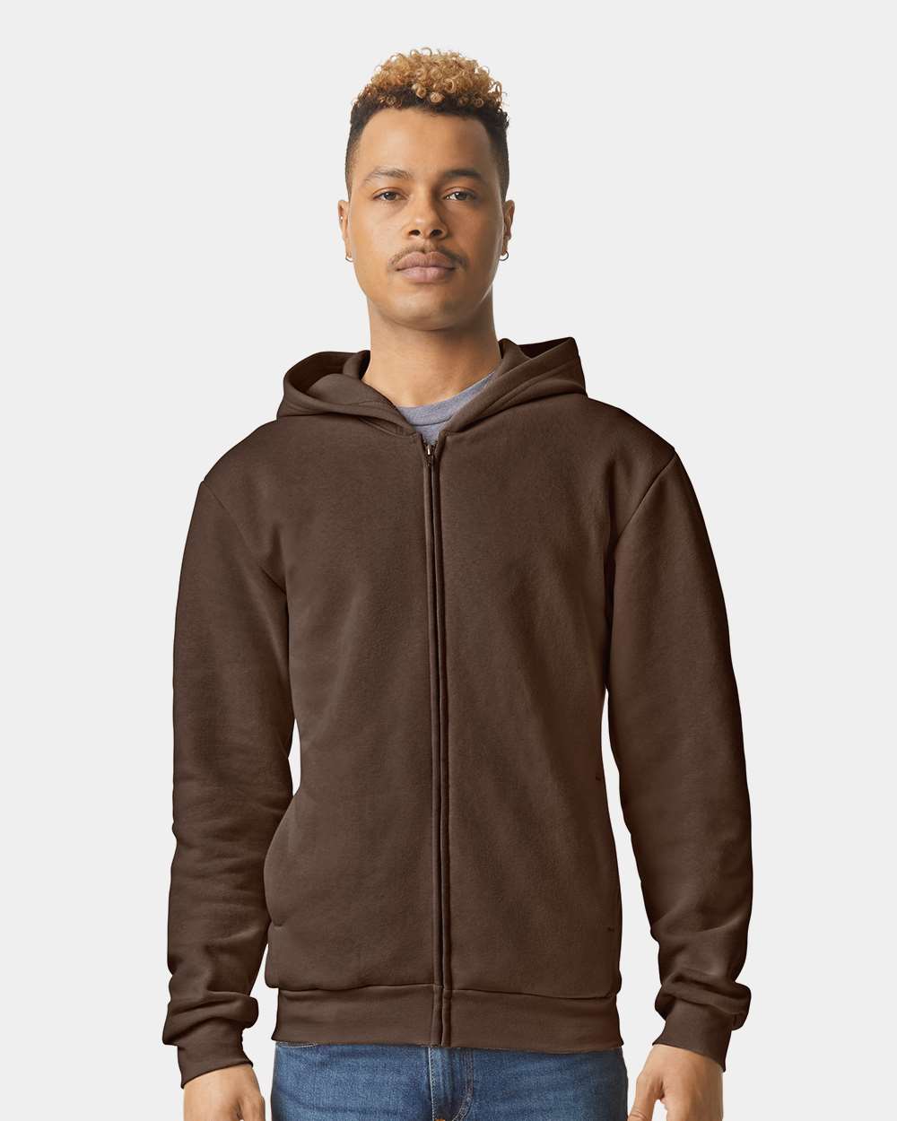 🔥 American Apparel Men Reflex Fleece Full-zip Hoodie Pockets Up To 4XL Rf497 - Picture 23 of 43