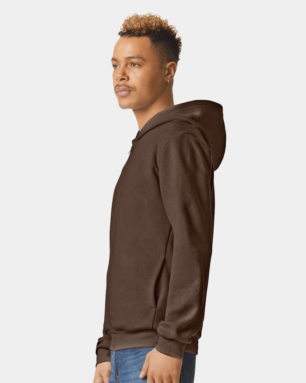 🔥 American Apparel Men Reflex Fleece Full-zip Hoodie Pockets Up To 4XL Rf497 - Picture 24 of 43