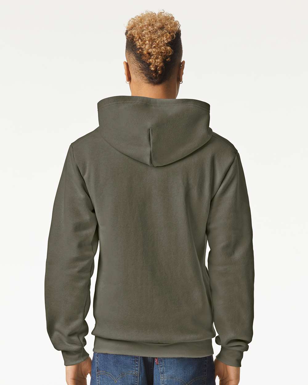 🔥 American Apparel Men Reflex Fleece Full-zip Hoodie Pockets Up To 4XL Rf497 - Picture 37 of 43