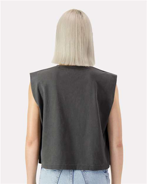 Women's Garment-Dyed Heavyweight Muscle Tee