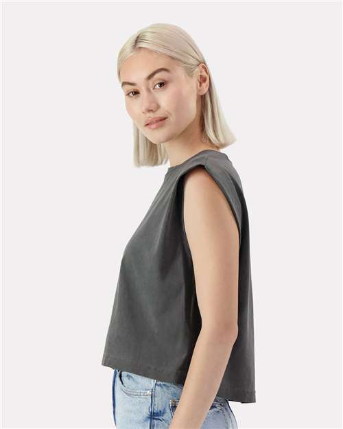 Women's Garment-Dyed Heavyweight Muscle Tee