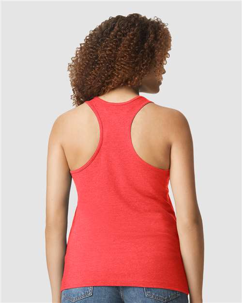 Women's Softstyle® CVC Racerback Tank Top