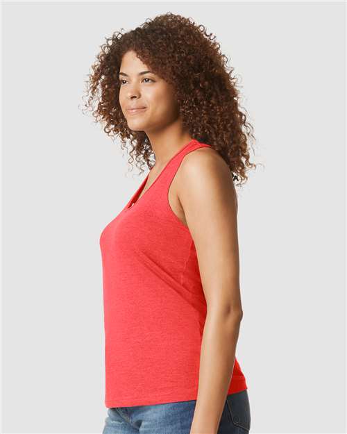 Women's Softstyle® CVC Racerback Tank Top