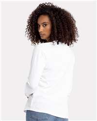 Next Level Next Level Women's Cotton Relaxed Long Sleeve Tee, view 5