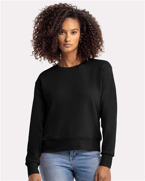 トップス L'Appartement DEVISION CREW NECK SWEAT Next Level 9084 - Women's Laguna Sueded Crewneck Sweatshirt