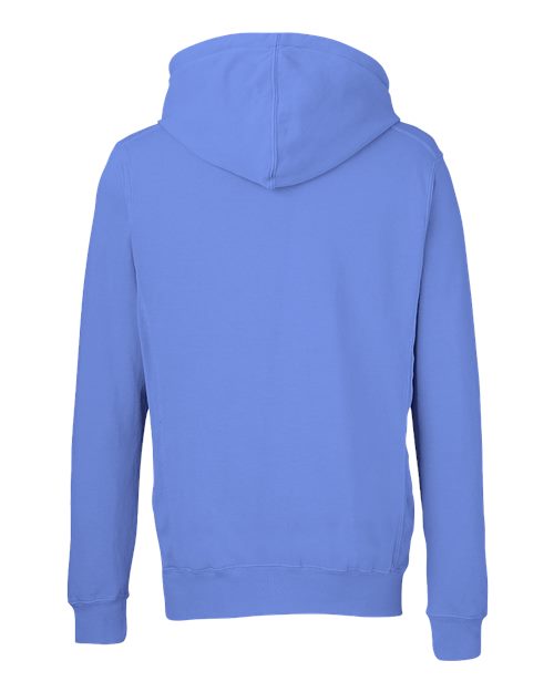 Unisex Pigment-Dyed Fleece Hooded Sweatshirt
