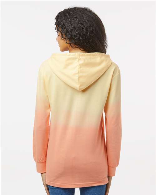 Women's French Terry Ombré Hooded Sweatshirt