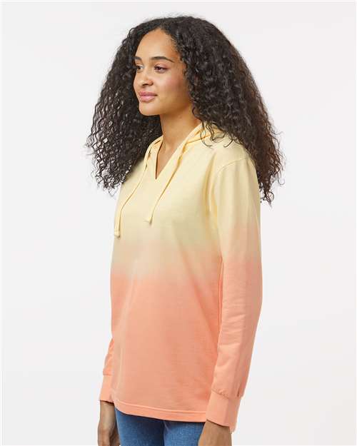 Women's French Terry Ombré Hooded Sweatshirt