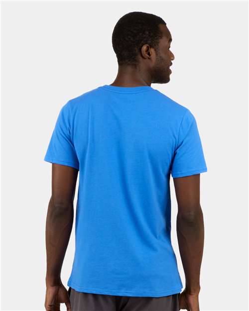 Men's Basic Crew T-Shirt – On Model – Back
