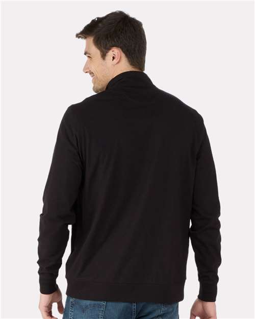 Men's Alumni Quarter-Zip Pullover – On Model – Back