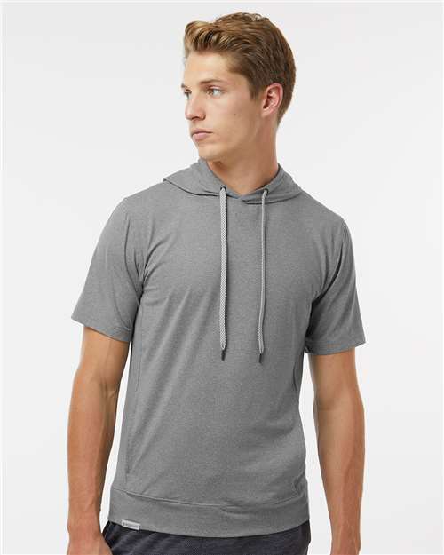 Men's Eco Revive™ Ventura Soft Knit Short Sleeve Hooded Sweatshirt