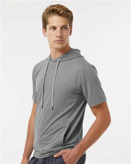 Men's Eco Revive™ Ventura Soft Knit Short Sleeve Hooded Sweatshirt