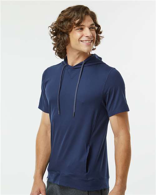 Men's Eco Revive™ Ventura Soft Knit Short Sleeve Hooded Sweatshirt