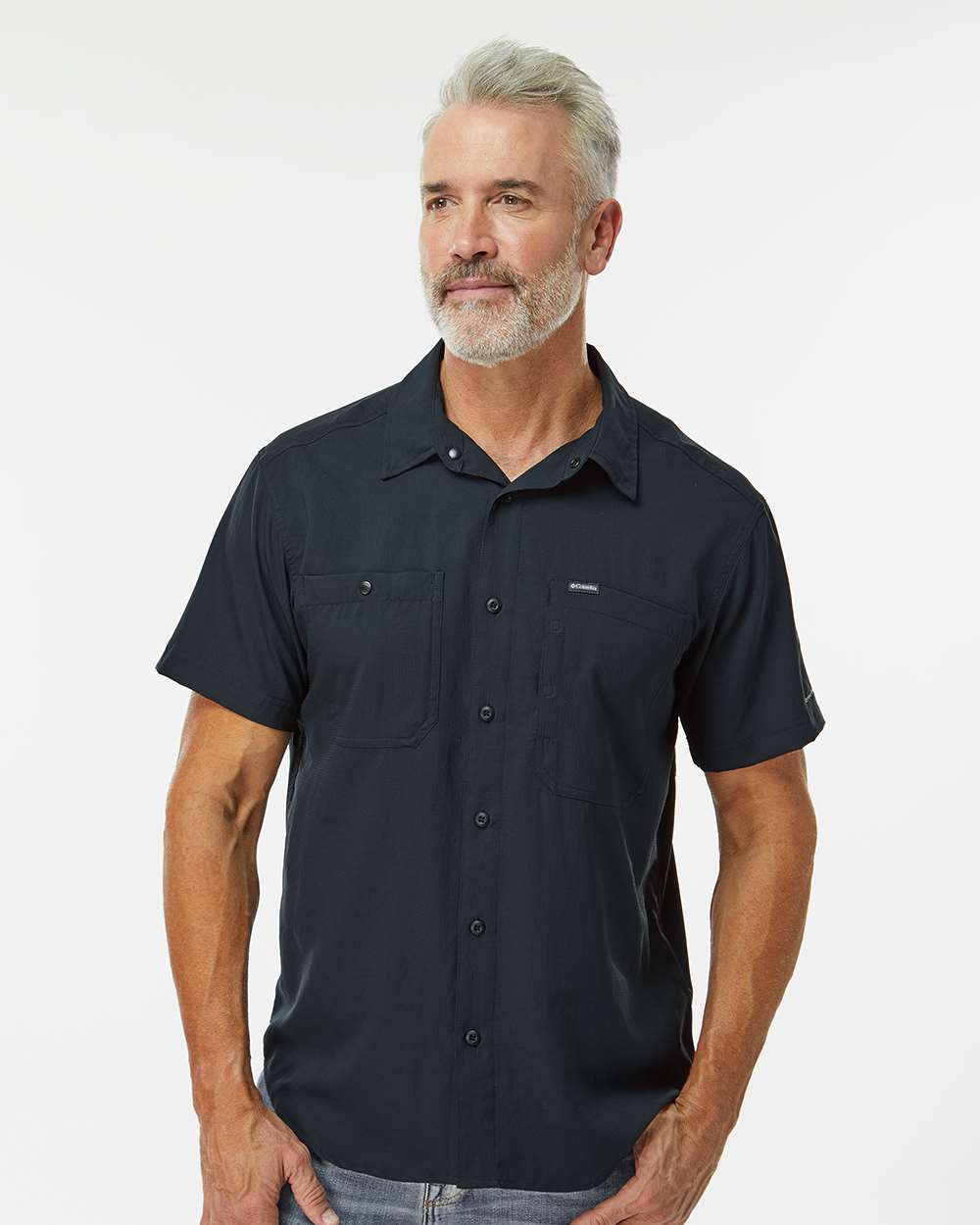 Columbia Silver Ridge Lite Short Sleeve Button Up Mens Shirt - 165431