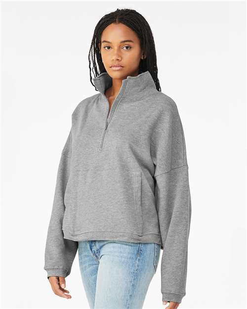 Women’s Sponge Fleece Half Zip Pullover