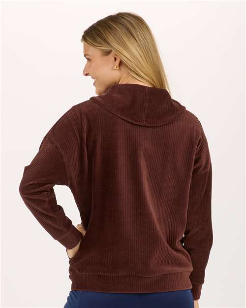 Women's Manchester Corded Quarter-Zip Pullover