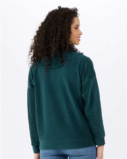 Women's Manchester Corded Quarter-Zip Pullover