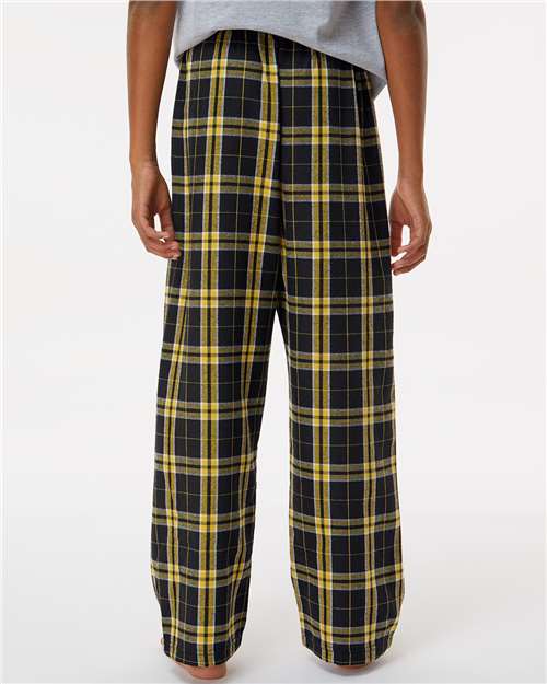 Youth Flannel Pants – On Model – Back