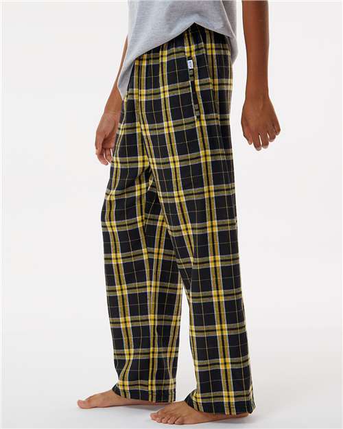 Youth Flannel Pants – On Model – Side