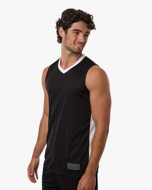 Men's Match-Up Basketball Jersey – On Model – Side