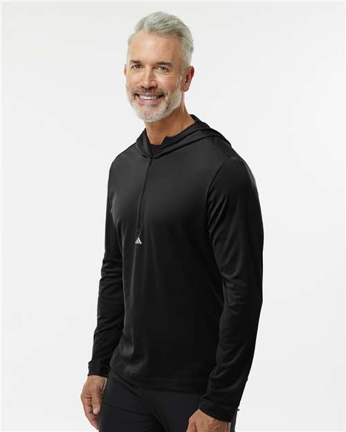 Men's Lightweight Quarter-Zip Hooded Pullover