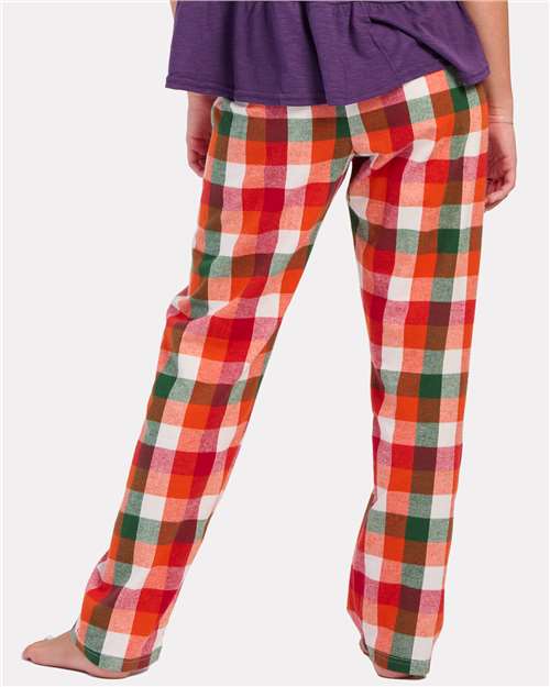 Women's Haley Flannel Pants – On Model – Back