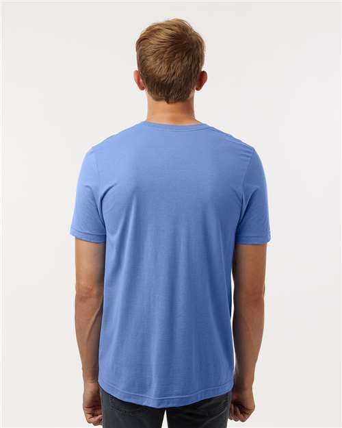Combed Cotton T-Shirt – On Model – Back