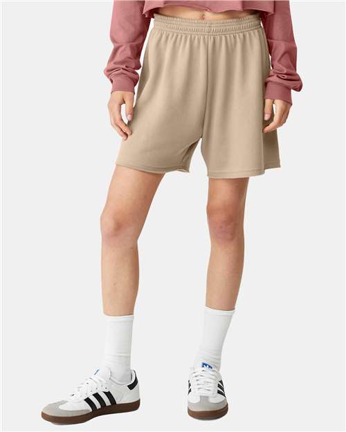 FWD Fashion Women&#8216;s Cutoff Fleece Shorts-BELLA &#43; CANVAS