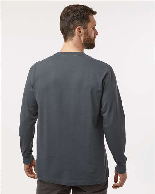 Men's Tall Traditional Heavyweight Long Sleeve T-Shirt