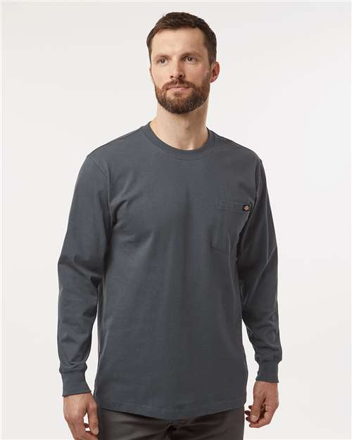 Men's Tall Traditional Heavyweight Long Sleeve T-Shirt