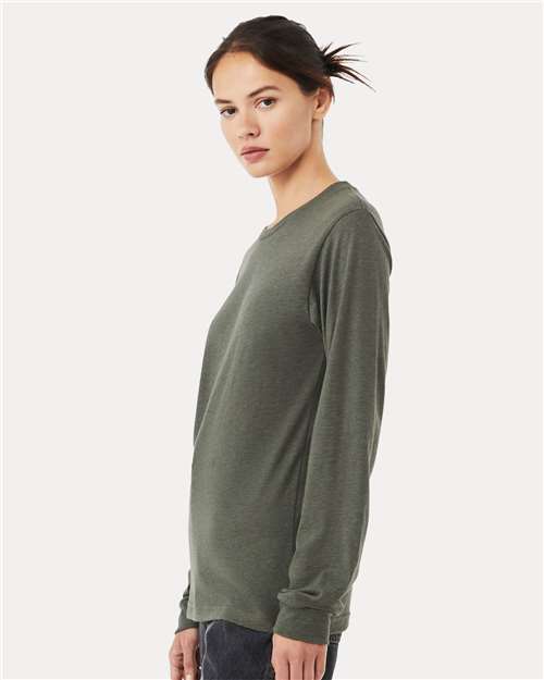 Heather CVC Long Sleeve Tee