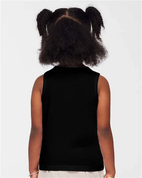 Toddler Fine Jersey Tank – On Model – Back