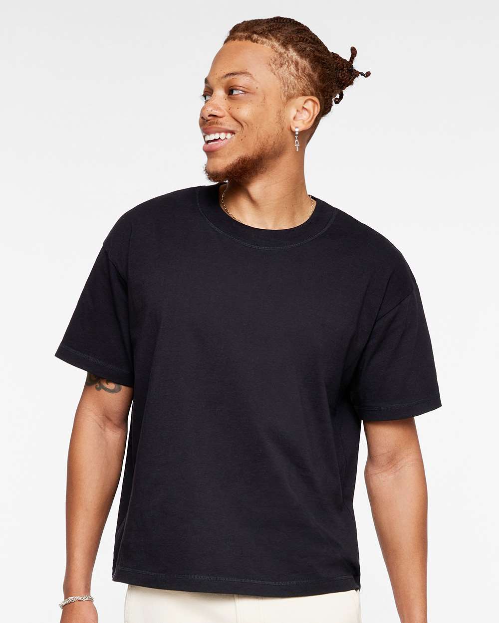 🔥 LAT Relaxed Combed Ring-spun Cotton Fine Jersey Crew Tee Up To 2XL 3520 - Picture 9 of 54