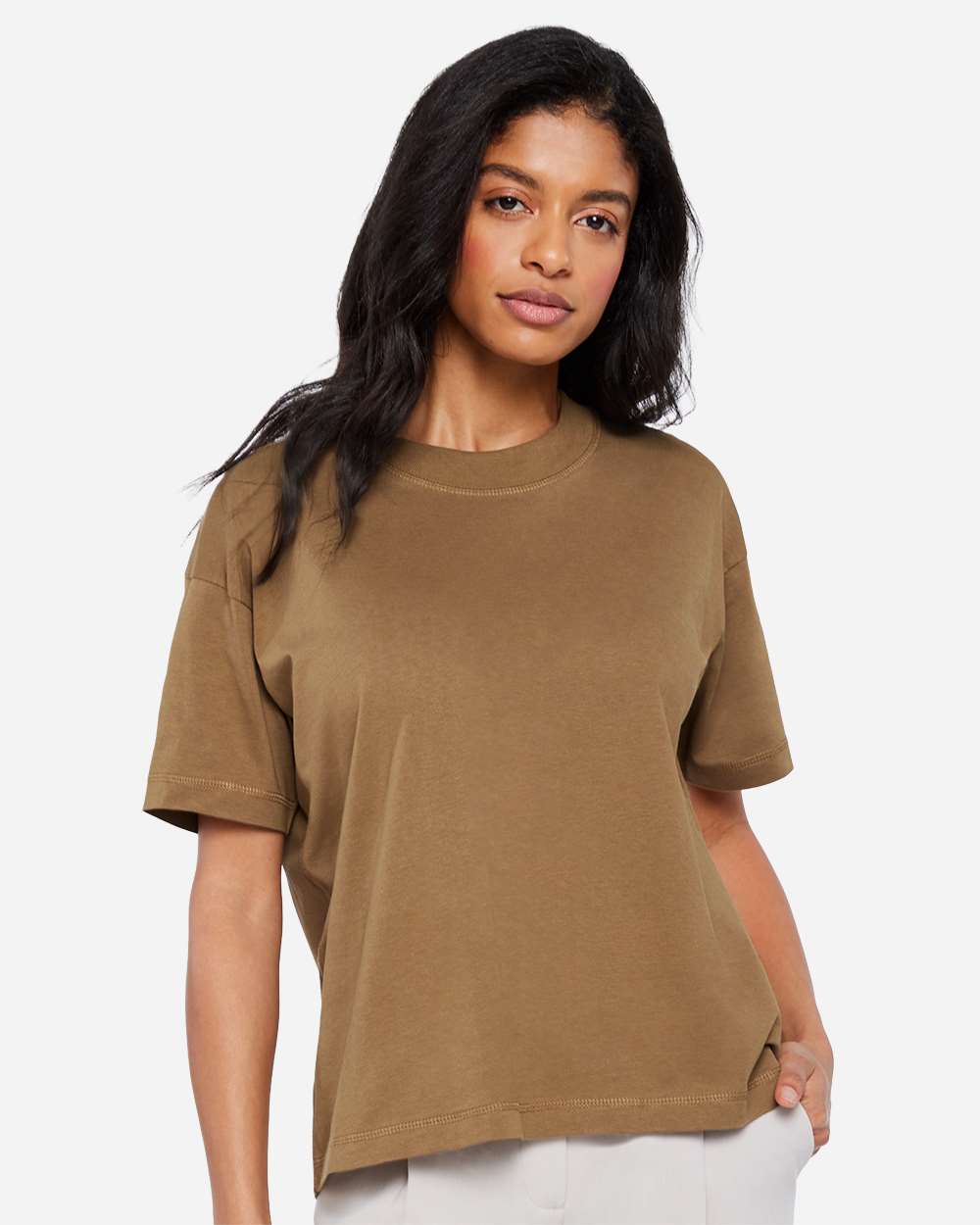 🔥 LAT Relaxed Combed Ring-spun Cotton Fine Jersey Crew Tee Up To 2XL 3520 - Picture 15 of 54