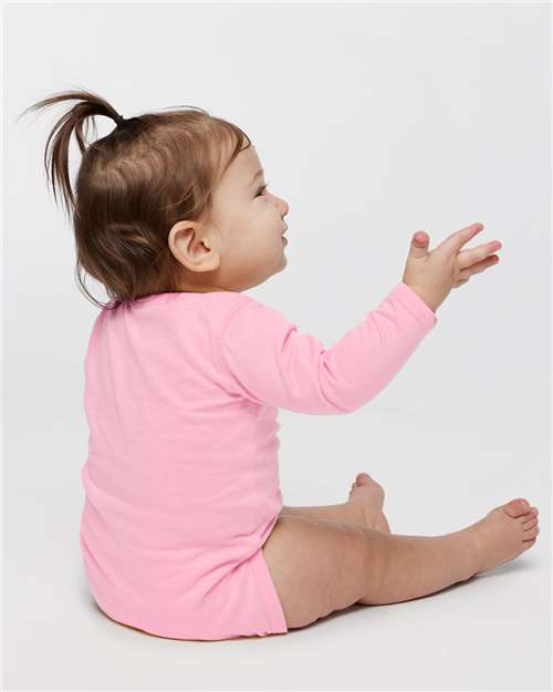 Infant Fine Jersey Long Sleeve Bodysuit