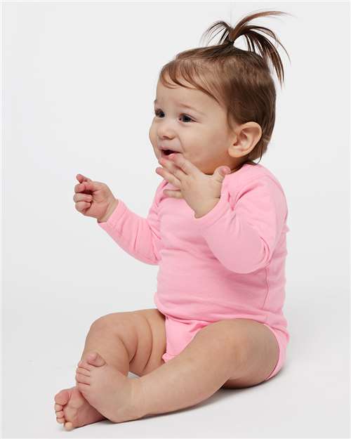Infant Fine Jersey Long Sleeve Bodysuit